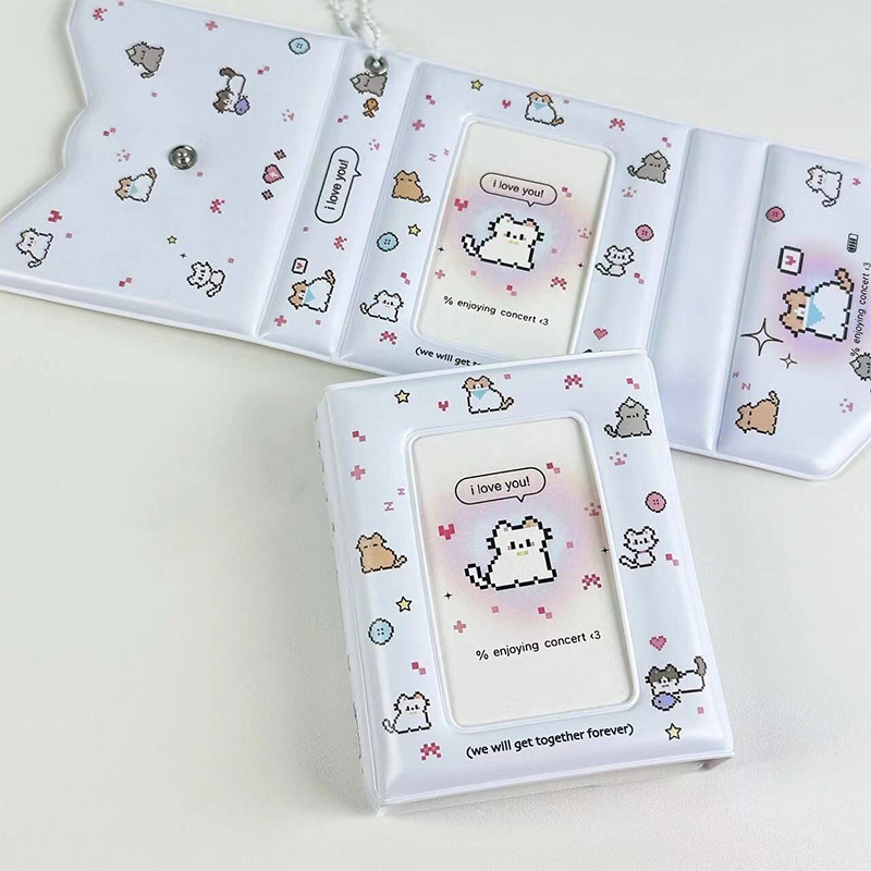 Kpop Photo Card Binder 3 Inch - Raccoglitore per Fotocard da 3 Pollici
