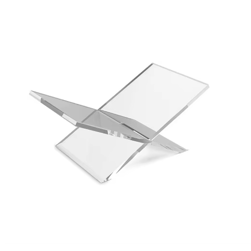 Clear Acrylic Book Stand Holder - Espositore Trasparente in Acrilico per Libri