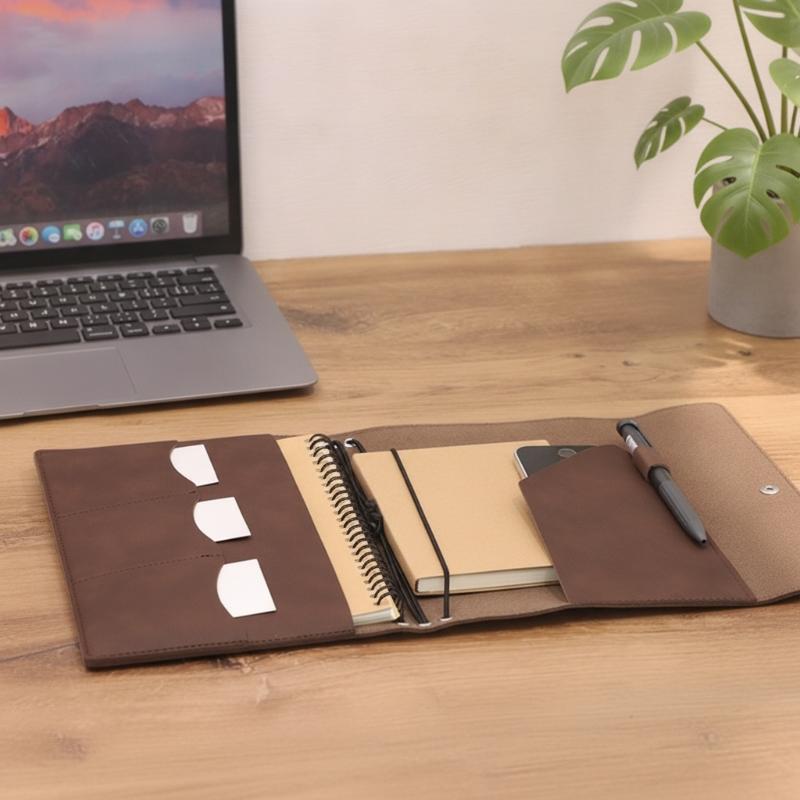 Vintage Leather Journal Notebook - Copertina di Diario in Pelle Vintage