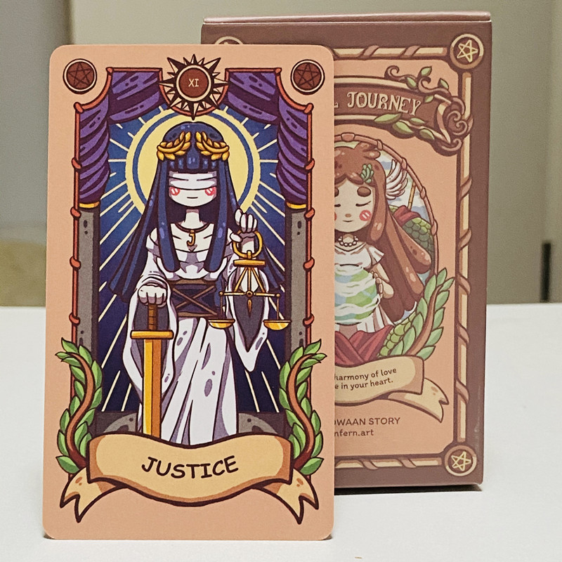 Tarot Deck With Guidebook - Carte dei tarocchi del viaggio gioioso