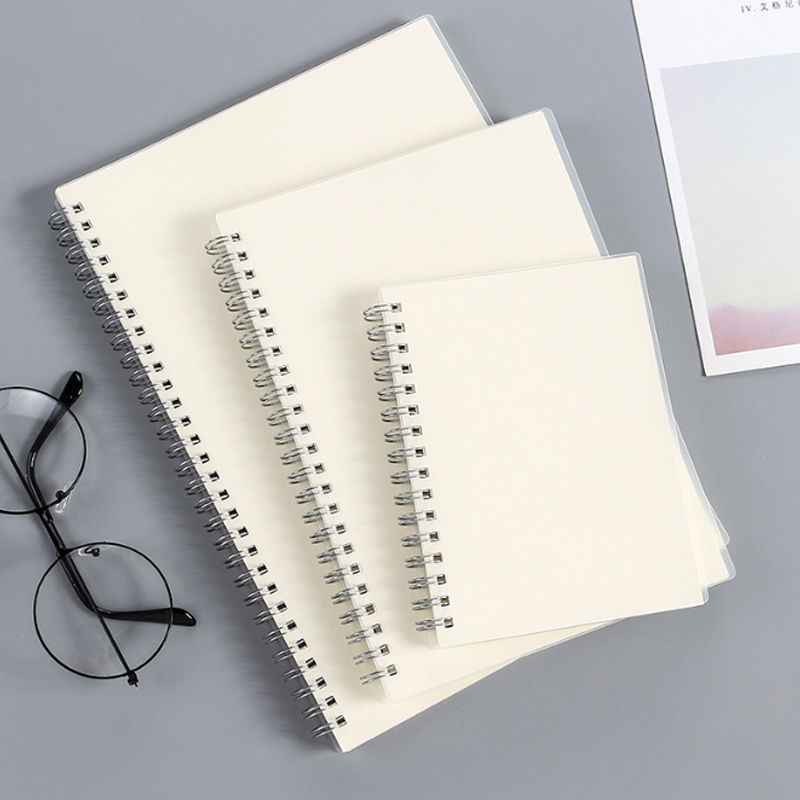 A5 Spiral Dotted Grid Notebook - A5 A6 B5 Libro a spirale