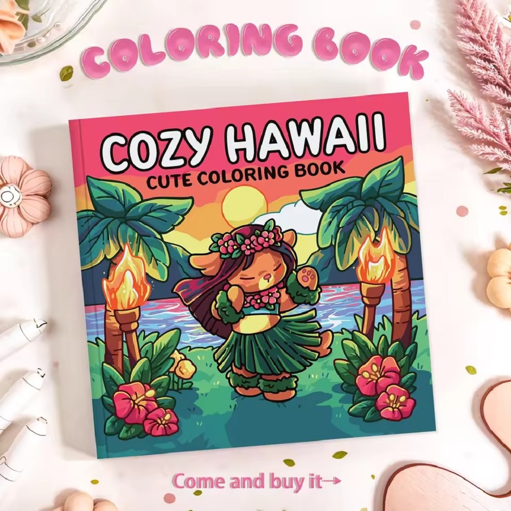 Adult Coloring Book Stress Relief - Comodo libro da colorare per adulti