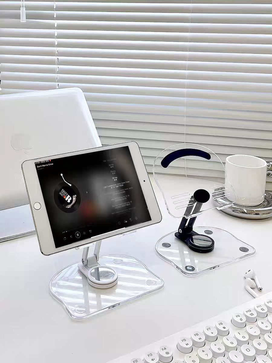 Clear Acrylic Book Stand Holder - Supporto per libri in acrilico Supporto
