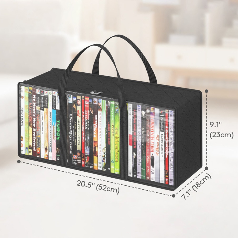 Books - Borsa portaoggetti multifunzionale in PVC, grande