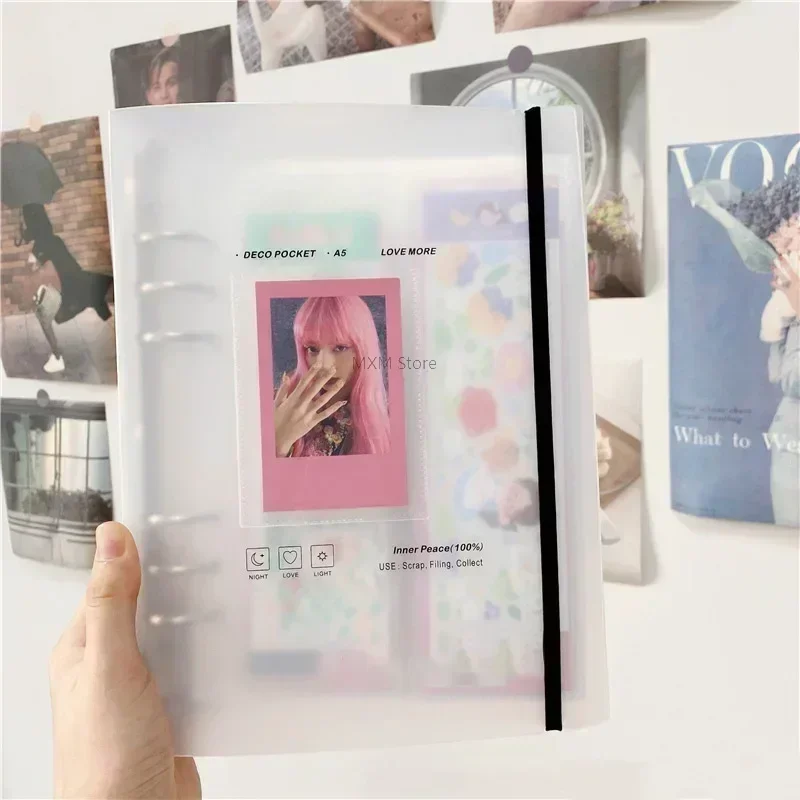 Kpop Photo Card Binder 3 Inch - Portafoto raccoglitore A5 Portafoto Kpop Album