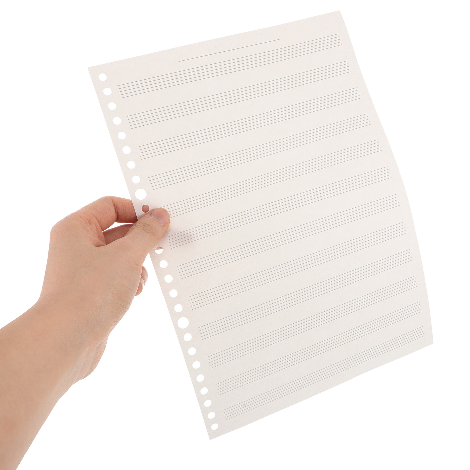 Blank Sheet Music Notebook - Quaderno per Spartiti Musicali per Chitarra,