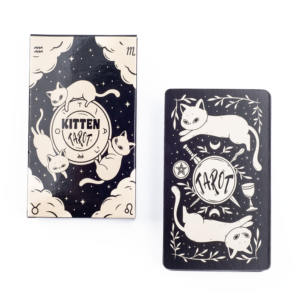 Mazzo di tarocchi gattino 78 p - Tarot Deck With Guidebook recensione e prezzo