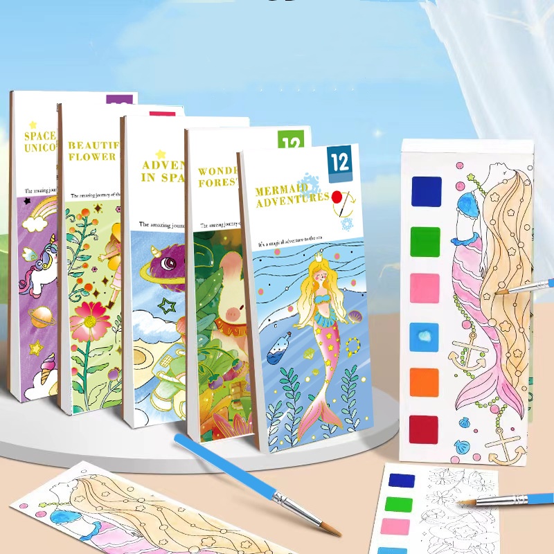 Bview Art Magic Libro da color - Reusable Water Magic Coloring Book recensione e prezzo