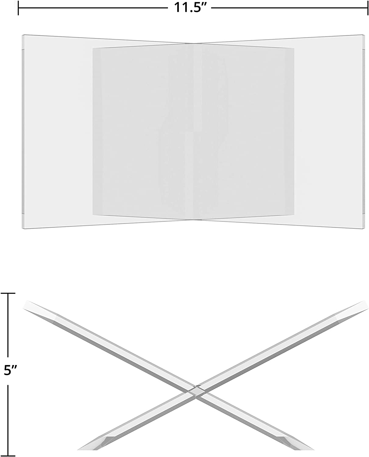 Espositore Trasparente in Acri - Clear Acrylic Book Stand Holder recensione e prezzo