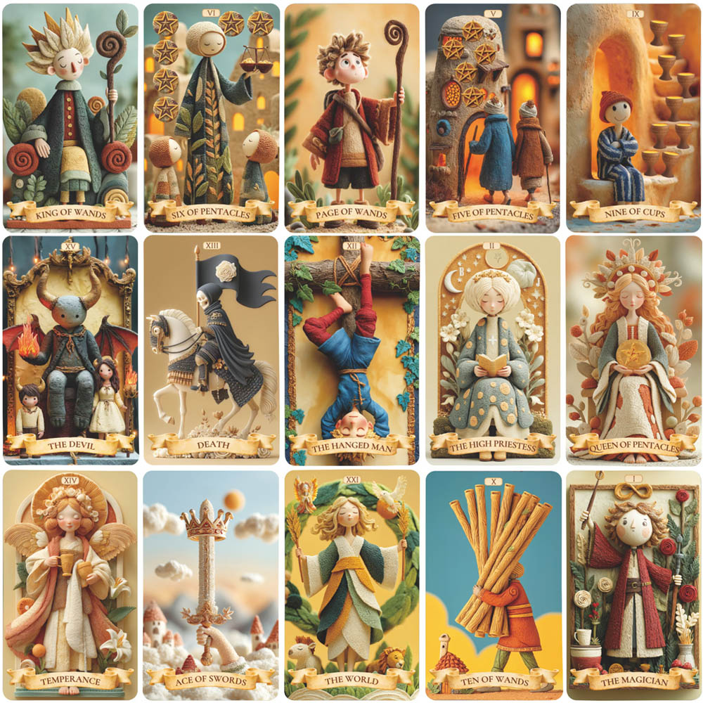 Set di 78 carte dei tarocchi,  - Tarot Deck With Guidebook recensione e prezzo