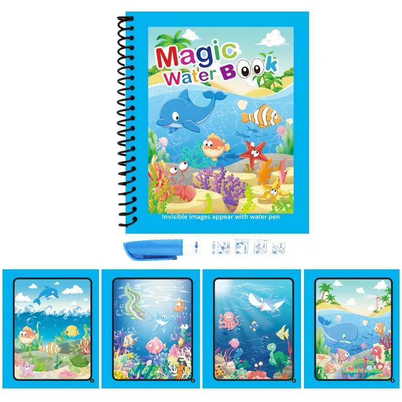 1Pc riutilizzabile libro d'acq - Reusable Water Magic Coloring Book recensione e prezzo