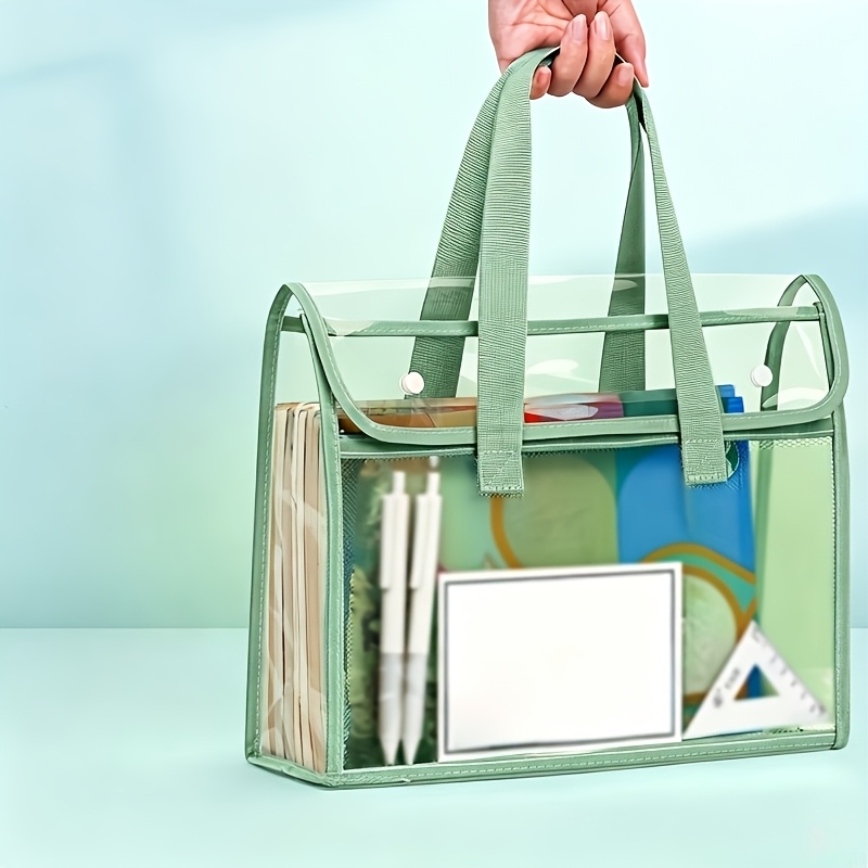 Borsa tote trasparente a doppi - Stationery Books recensione e prezzo