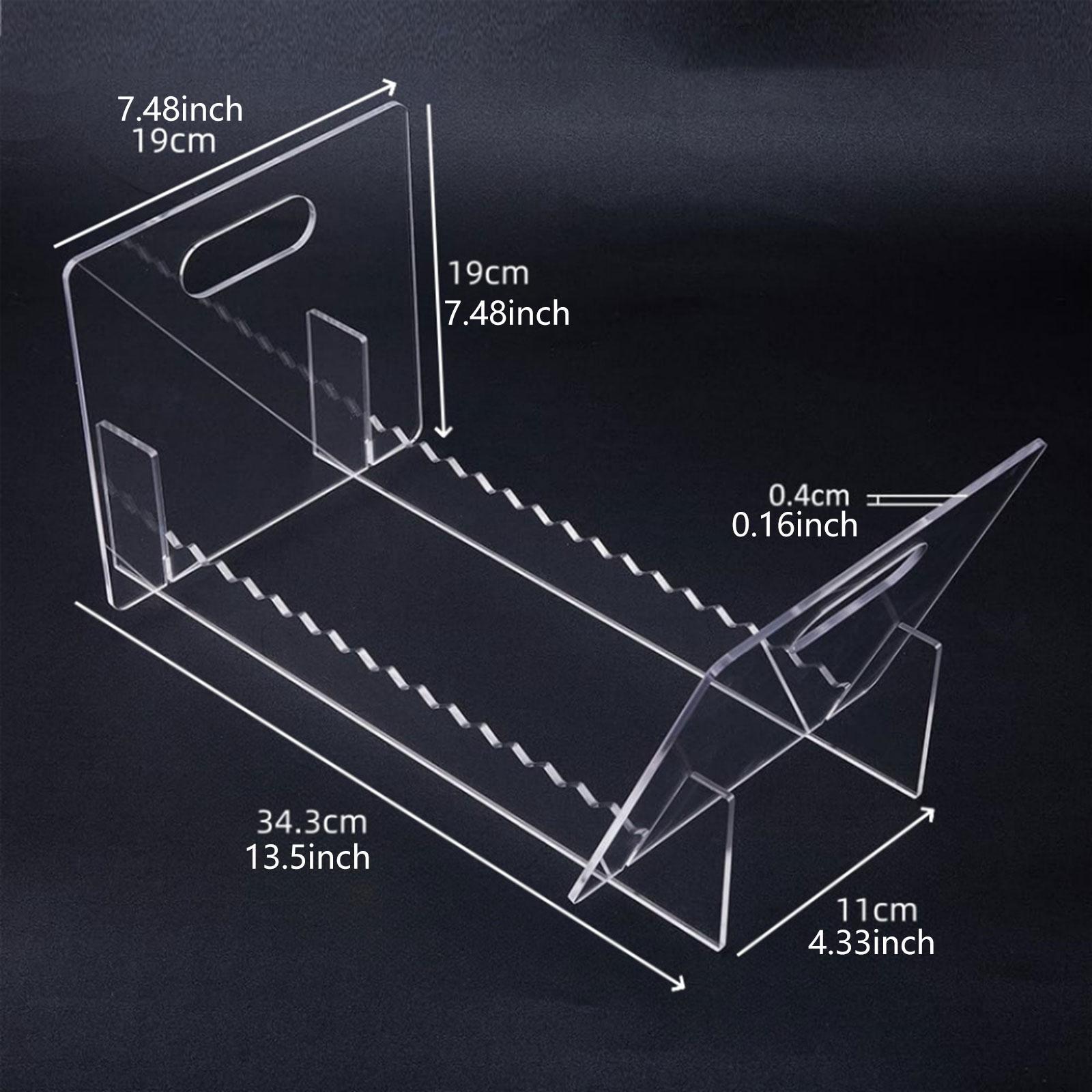 Supporto per Dischi in Vinile  - Clear Acrylic Book Stand Holder recensione e prezzo